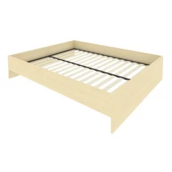 Кровать с ортопедическим основанием без изголовья LIGHT С-К-160 Клен