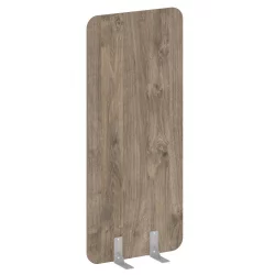 Перегородки на металлических опорах на фетровых подпятниках R-line DP.F-80-180 Тиквуд Темный