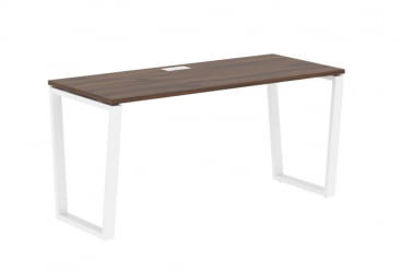 Стол письменный EDIS EVST 1567 Дуб Денвер темный Белый