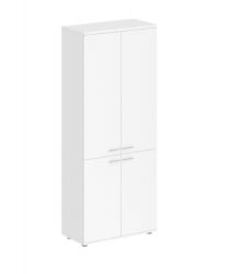 Шкаф высокий четырехдверный Sigma SG.811.WH.WH.WH Белый