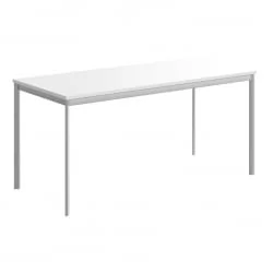 Стол прямой IMAGO-S СП-4S белый алюминий