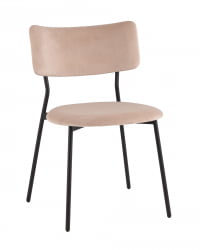 Стул Амелия велюр бежевый