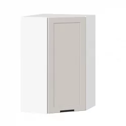 Шкаф кухонный угловой 600 высокий Джамис ЛД 296.620.000.117 Белый Кашмир