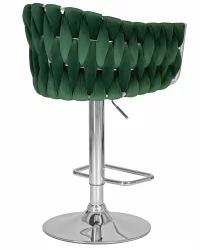 Стул барный DOBRIN MARCEL Зеленый велюр MJ9-88