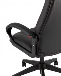 Геймерское кресло TopChairs ST-CYBER 8 RED черный/красный