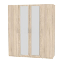 Шкаф распашный R-198х180х60-1-M(ДСС)