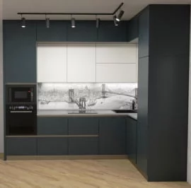 Глянцевый фартук (КОМПОЗИТ) KM 48