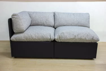 Кухонный уголок Кубэ с 1 подлокотником левым/правым модульный тафт / taft