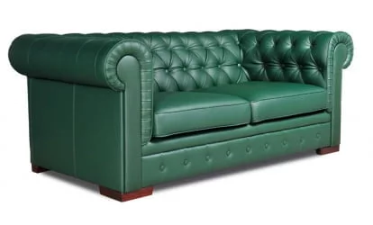 Диван двухместный раскладной Беркли 2Р Зеленый