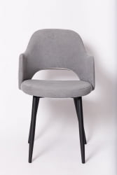 Стул К14 black Серый (РС-26\ч)