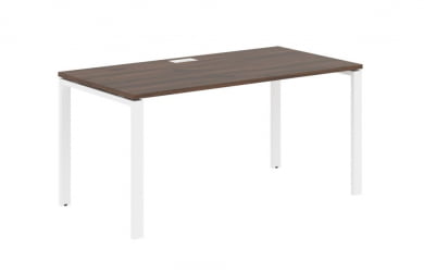 Стол письменный EDIS EUST 1580 Дуб Денвер темный Белый