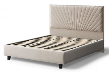 Кровать Леона, 2000 x 1200 мм, бежевый
