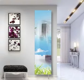 Шкаф с зеркалом Драйв Шелф Арт (левый) Венге