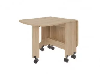 Журнальный столик на колесиках Модуль №02 Дуб сонома