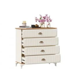 Комод Вилладжио ЛД 680.140.000 Алебастр/Дуб золотой