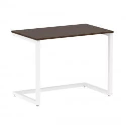 Стол письменный ХОМЕ ОФФИCЕ ВР.СП-2-98 Венге Цаво/Белый металл / HOME OFFICE VR.SP-2-98