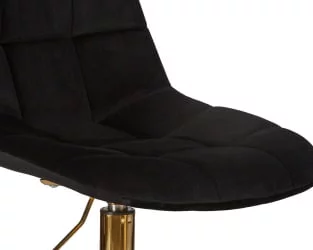 Офисное кресло для персонала ДОБРИН ДИАНА Чёрный велюр МДЖ9-101 / DOBRIN DIANA MJ9-101