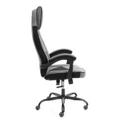 Кресло Арена металБЛ велюр, серый/черный, 29/35 / Arena metalBL