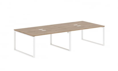 Бенч-система ЕДИС ЕКВСТ 3113 Дуб Денвер светлый Белый / EDIS EQWST