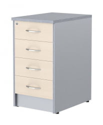 Тумба приставная ИМАГО ТП-4.А Клен Металлик / IMAGO