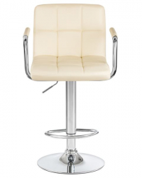 Стул барный DOBRIN KRUGER ARM (кремовый) 2 шт