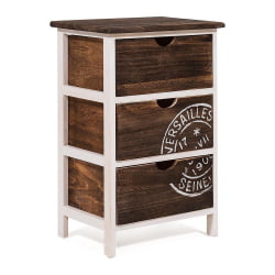 Тумба дизайнерская Secret De Maison VINTAGE  (mod. HX17-1103S) Коричневый/белый