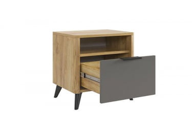 Тумба детская Адам MSA-01 дуб крафт золотой/графит