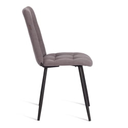 Стул обеденный Asti флок , 47х54х86, серый, 29