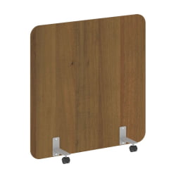 Перегородка на металлических опорах, на роликах Р-лине ДП.Р-120-120 Орех Гварнери / R-line DP.R-120-120