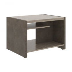 Стол журнальный WOOD&STONE СФ-531602 Дрифтвуд Бетон Чикаго темный