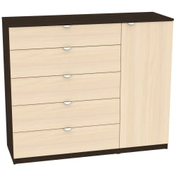 Комод Калисто(K41)1147х1352х468ручкаторцеваяTR-2(Венге-ДМ)