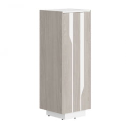 Шкаф средний Лине СФ-574201 Дуб серый Белый / Line