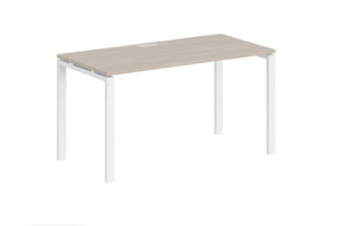 Стол рабочий Сигма СГ.207.ОД.63.ВХ Дуб темный Белый / Sigma SG.207.OD.63.WH