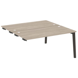 Стол-приставка двойной к опорным элементам ОНИКС ВООД ОВ.Д.СПР-4.8 Дуб Аттик/Темный / ONIX WOOD OW.D.SPR-4.8