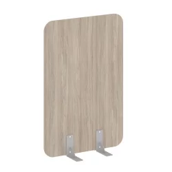 Перегородки на металлических опорах на фетровых подпятниках Р-лине ДП.Ф-80-120 Дуб Аттик / R-line DP.F-80-120