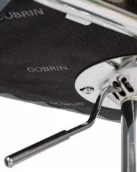 Стул барный DOBRIN KRUGER ARM Пудрово-голубой велюр MJ9-74