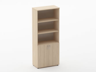Шкаф высокий полуоткрытый Glassy 6.19.121 Бук светлый