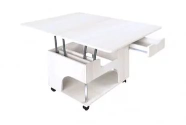 Журнально-обеденный стол Стэп Бодега Белый