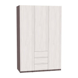 Шкаф распашный R-198х135х60-3-PO(ЯАТ-ЯАС)