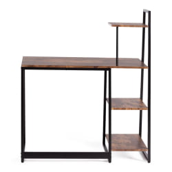 Письменный стол с полками WD-16 burnt