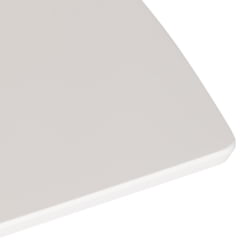 Обеденный стол Claire квадратный столешница МДФ, опоры дерево гевея, белый / натуральное дерево, 80 x 80 x 75см