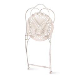 Комплект (стол + 2 стула) Secret de Maison Monique (mod. PL08-6241.6242) металл, стол:62*73, стул: 48*40*93, Античный белый (Antique White)