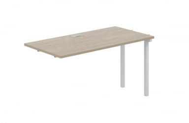 Секция рабочей станции s-b-s Sigma SG.262.OD.63.WH Дуб темный Белый