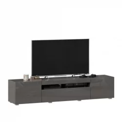 ТВ тумба Бруклин ЛД 685.020.000 М Оникс Серый глянец