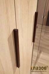 Спальня композиция 2 BAUHAUS Дуб Сонома/Орех шоколадный