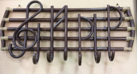 Вешалка Мелодия 25/04 венге матовый