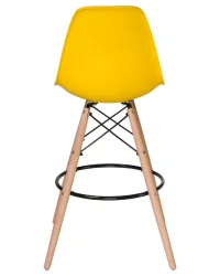 Стул барный ДОБРИН ДСВ БАР Желтый Й-01 / DOBRIN DSW BAR Y-01