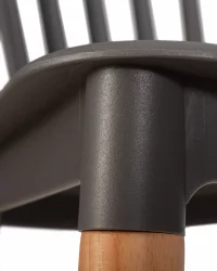 Стул обеденный ДОБРИН ТХЕО ножки светлый бук темно-серый ГР-04 / DOBRIN THEO GR-04