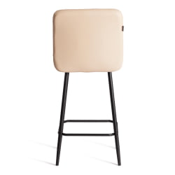Барный стул Medeo/Медео экокожа , бежевый, 42х56х102 см
