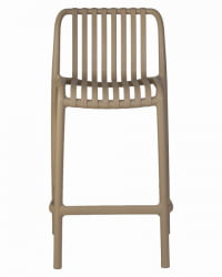 Стул полубарный ДОБРИН CХЛОЕ (бежевый) 4 шт / DOBRIN CHLOE